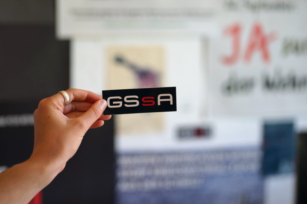 10 x sticker "GSsA"