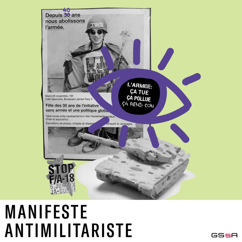 Brochure Manifeste Antimilitariste (FR)